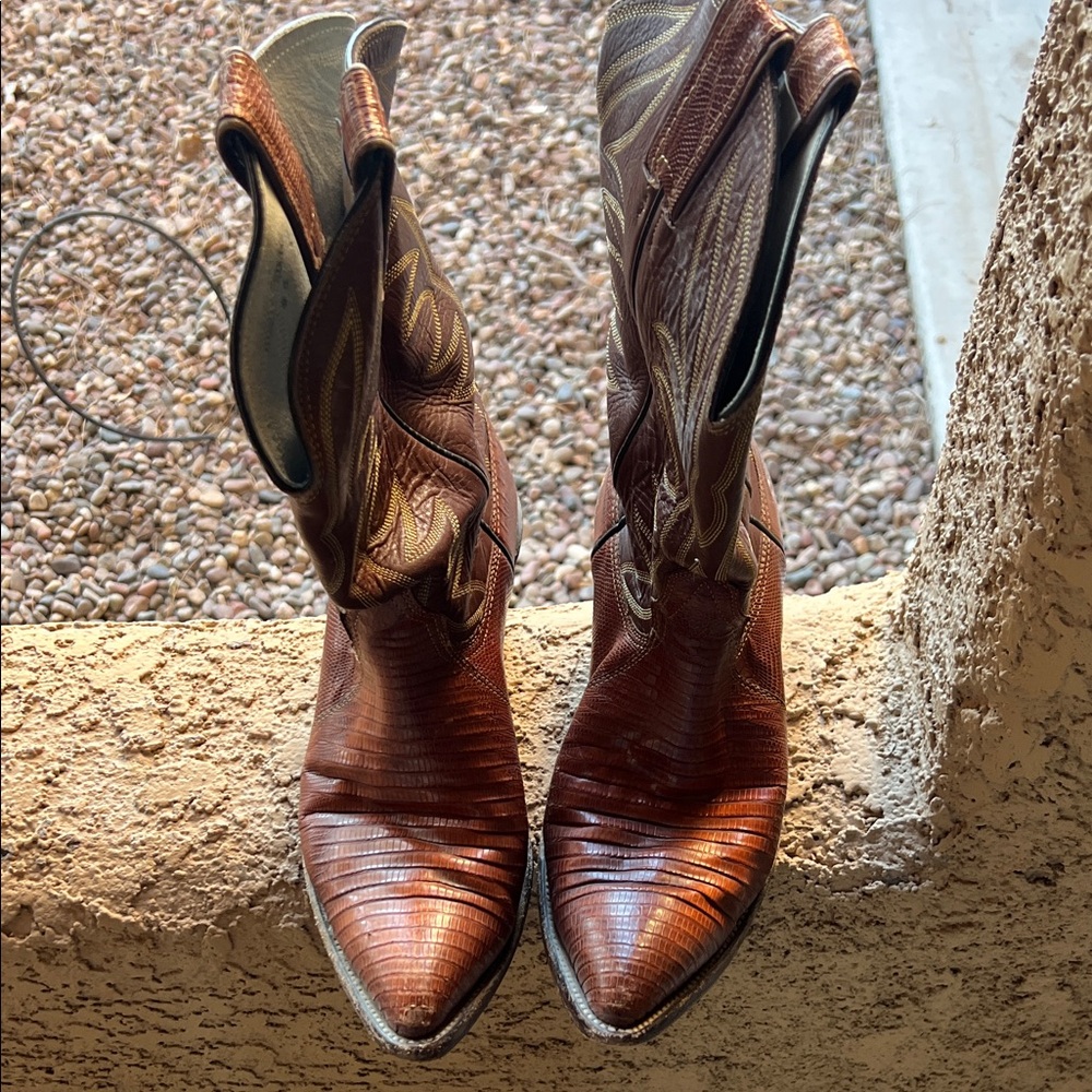 Brown Western Cowboy Boots
